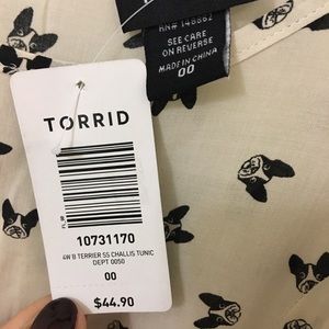 Torrid Peplum Top